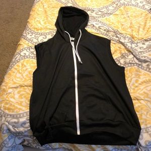 MrWonder Sleeveless ZIP Hoodie
